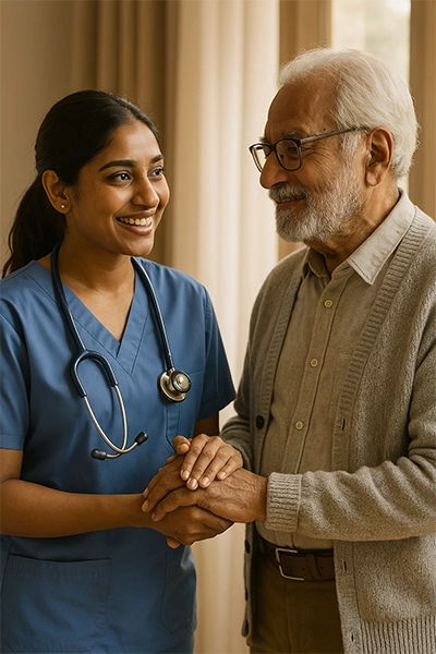 Trusted Home Care & Medicine Delivery In Bangalore Compassionate home care and medicine delivery in Bangalore, ensuring safety and comfort daily.